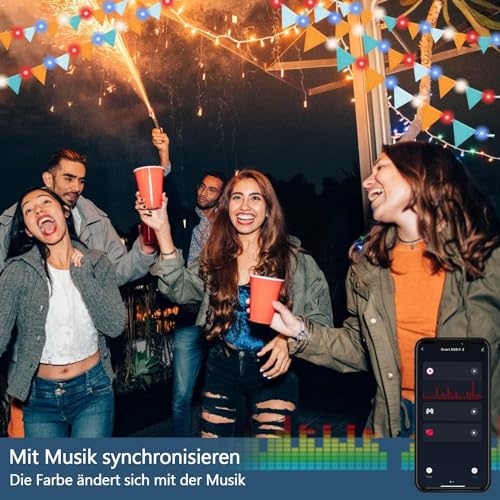 DOTWAYAW Catena luminosa intelligente, 60 m, 600