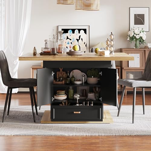 Table à manger extensible avec rangement pour petit espace malin