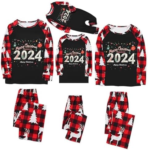 Weihnachten Pyjama Damen Weihnachtspyjama Familie Set Lustige