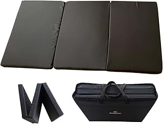 BabyDan Extra Thick Foldable Travel Cot Mattress, 60x120x4.5