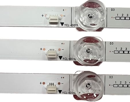 LED Backlight Strip for 50A LC55HS26 FS5069 HY-A500F3 32248200305 44.0049C8.48001 ASP.02.D5000401-3030AS(8pcs Set for 1 TV)