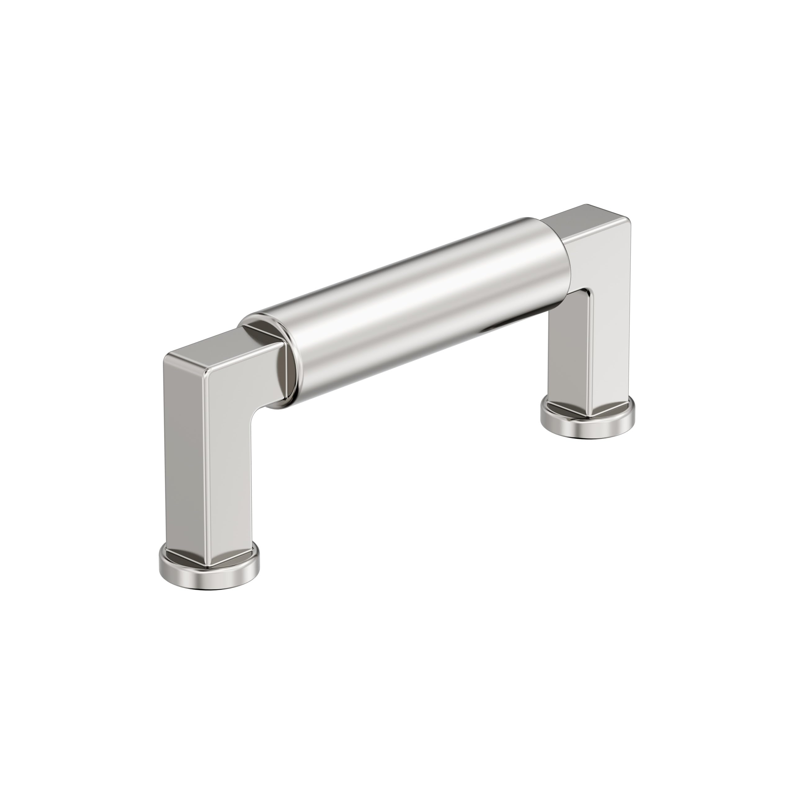 Amerock Balon 3 inch (76mm) Center-to-Center Polished Nickel Cabinet Pull, BP37482PN