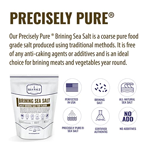 Sal para curar y marinar, 5 lb, sabor Brining Salt miniatura 2