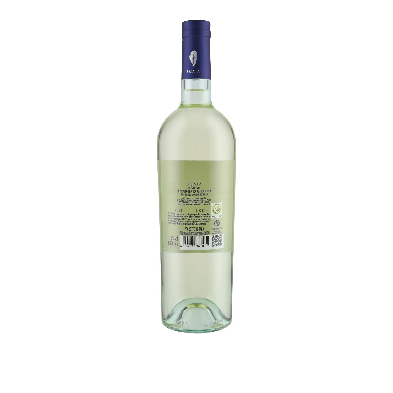 Scaia Bianca IGT 2025 – 12 x 0,75 l – Tenuta Sant’Antonio – Weißwein aus Venetien – Cuvée aus Garganega & Chardonnay – inkl. Vinizia Weinausgießer