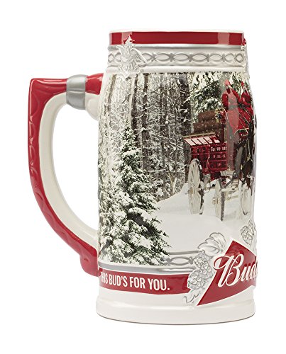 Budweiser 2017 Holiday Stein, 31-Ounce #TOP2