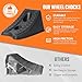 TONDA Wheel Chocks, Heavy Duty Wheel Wedge for Car, Travel Trailer, RV - 8