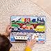 Melissa & Doug Vehicles Wooden Chunky Puzzle (9 pcs), Educational Screen Free Activity for Toddler, Preschoolers And Kids Ages 2+- FSC Certified