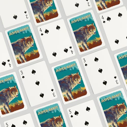 Baraja de cartas póker con 52 naipes miniatura 4