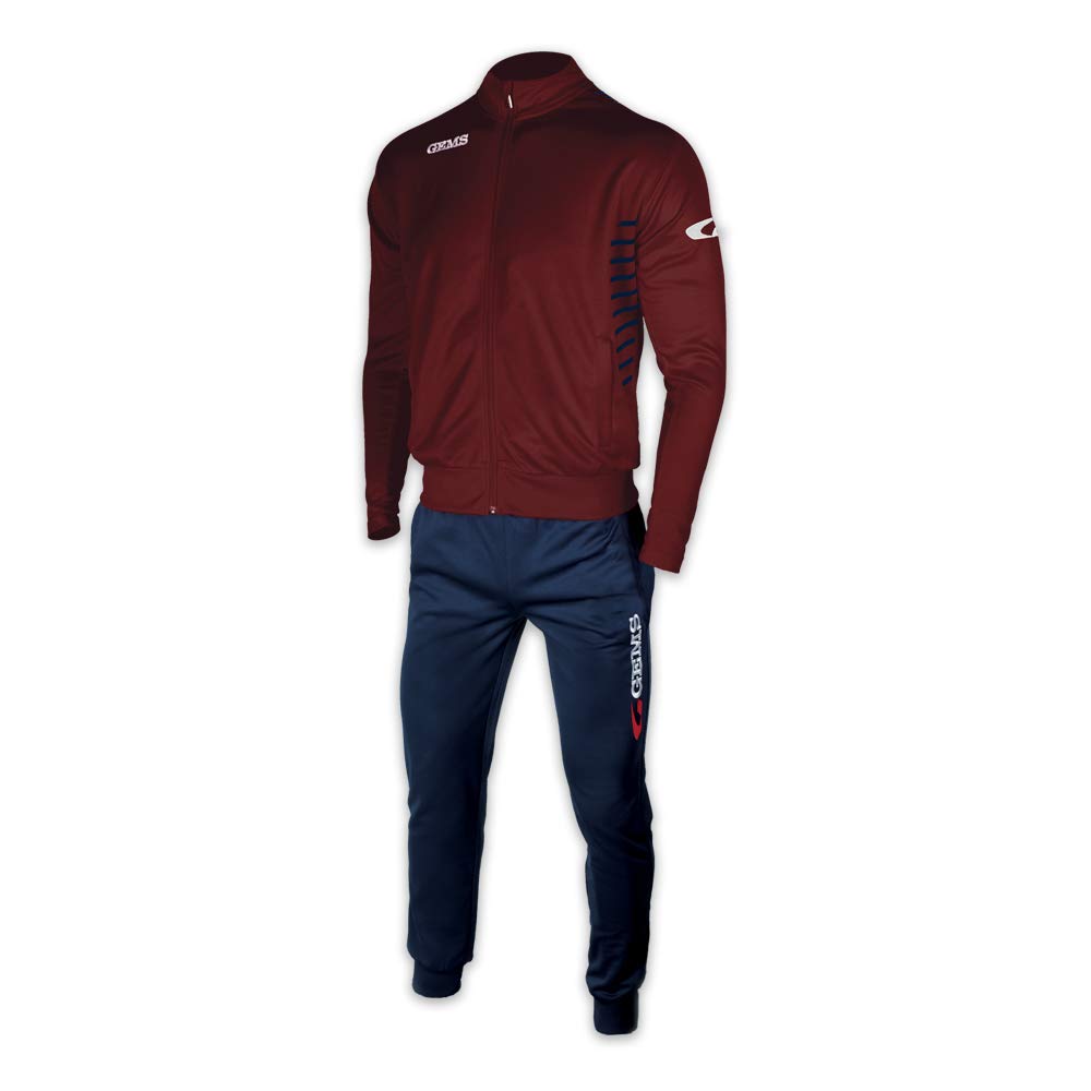 GEMS EH02 Premier Tracksuit Unisex Bordeaux XXXL