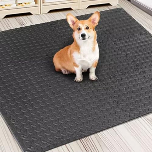 Estera de ejercicio con espuma de enclavamiento resistente y protector protector modular de suelo 3