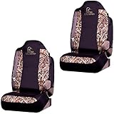 Ducks Unlimited Camo Max-4 Car Truck SUV Front Universal-Fit Bucket Seat Covers - PAIR