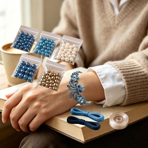 Juego de fabricación de pulseras con cuentas de animales para niños 3