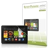 amFilm Kindle Fire HDX 7 Screen Protector, Premium HD Clear (Invisible) Screen Protector for Kindle Fire HDX 7-inch with (2-Pack) [in Retail Packaging]