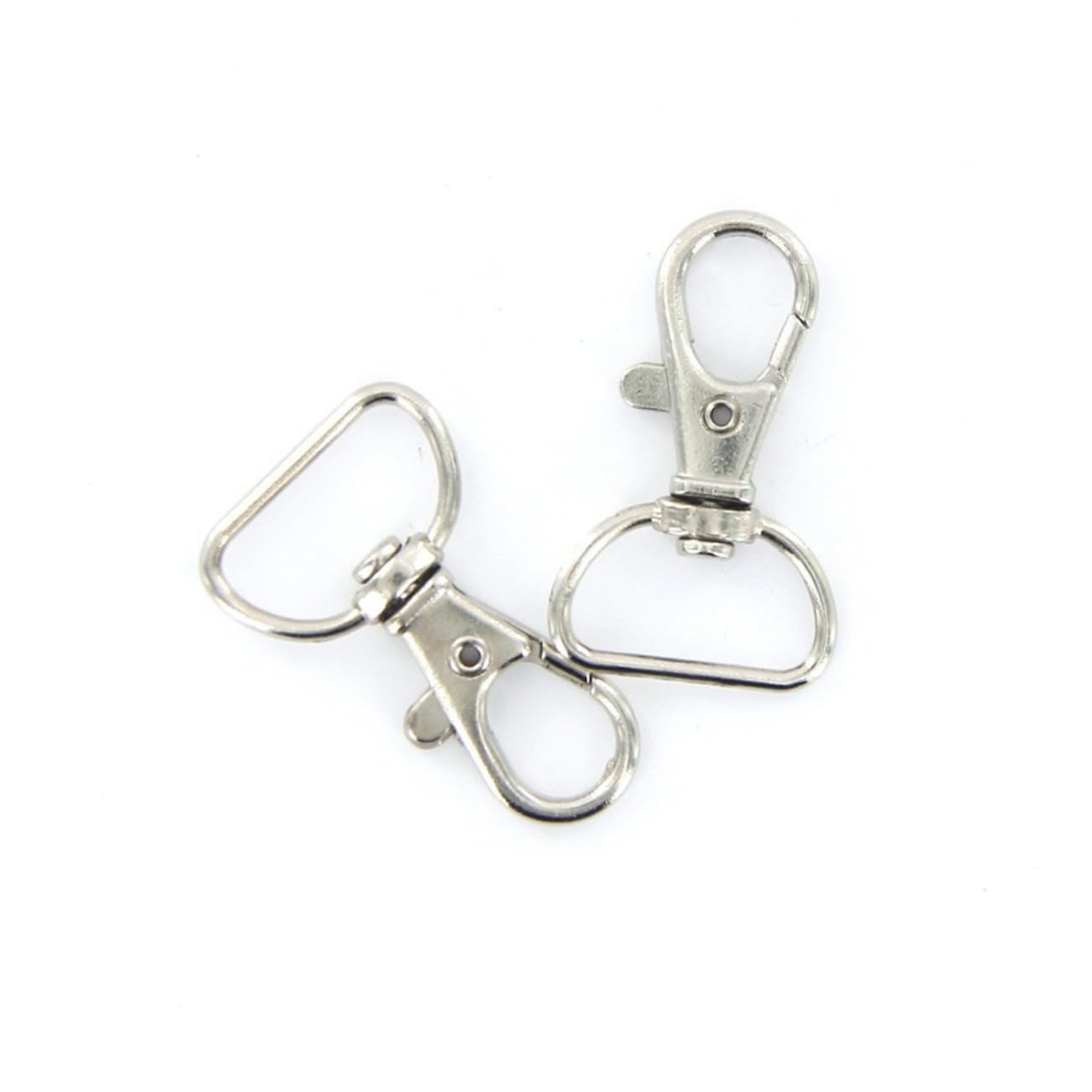 HOODANCOS 30pcs Zinc Alloy Dog Chain Keychain Swivel Trigger Snap Hooks Heavy Duty Swivel Hooks for DIY Projects