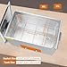 NOVMOS Ultrasonic Cleaner,37L 720W Industrial Sonic Cleaner with Encoded Control, Ultrasonic Engines Cleaner for Gun,Carburetors,Parts,Chain Cleaning (Including Baskets)