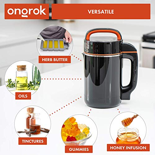 ONGROK Butter Maker Machine | Herbal Extractor and Automatic Oil Maker for Oil, Tincture, and Butter, Full ETL-Certified Kit ONGROK Butter Maker Machine | Herbal Extractor and Automatic Oil Maker for Oil, Tincture, and Butter, Full ETL-Certified Kit