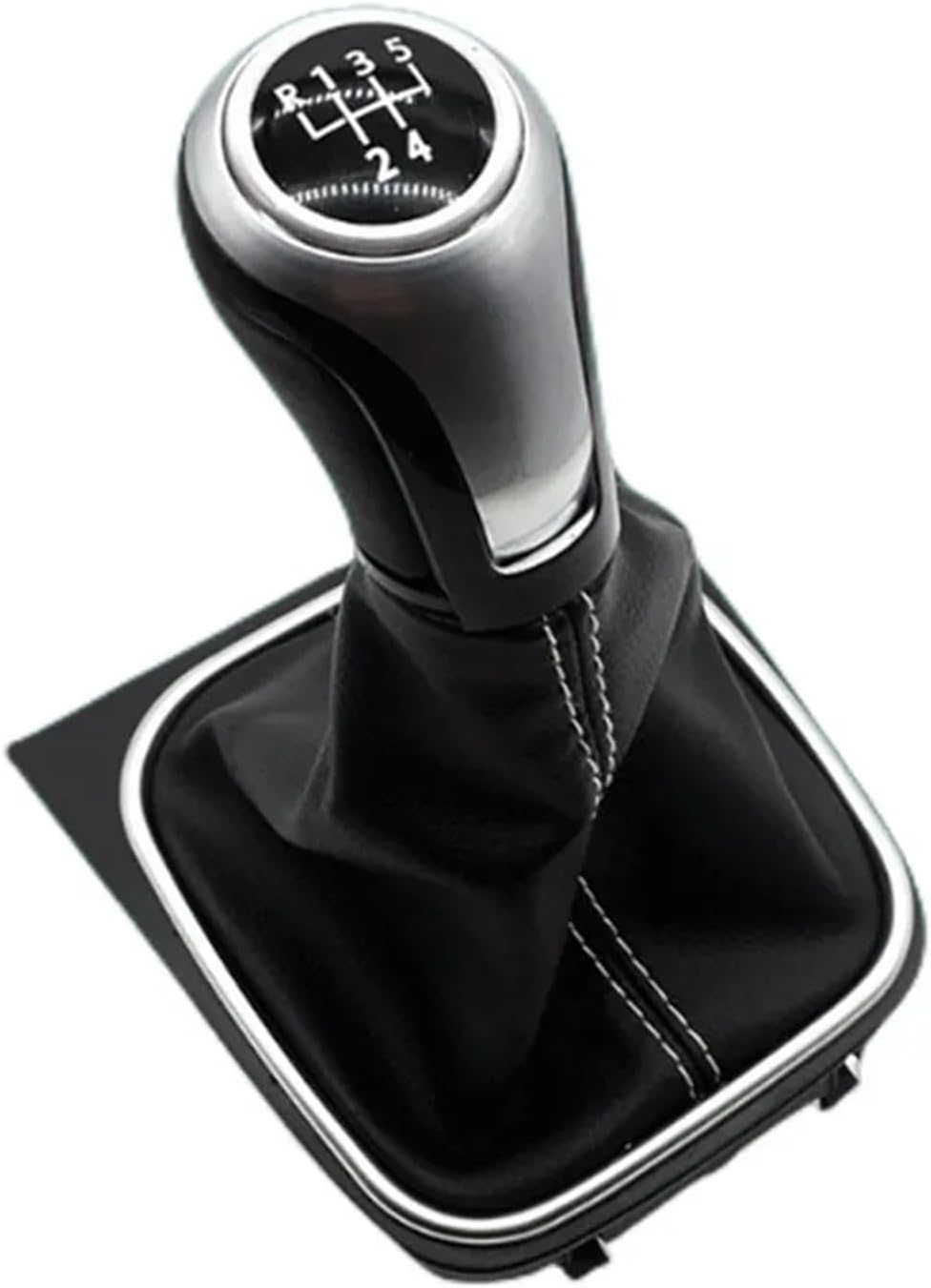 Manual Shifter Boot Gear Shift Knob Fit for VW Fit for Golf 5/6 MK5/6 Scirocco(2009) Fit Fit Octavia Car Interior Accessories Replacement(K0541)