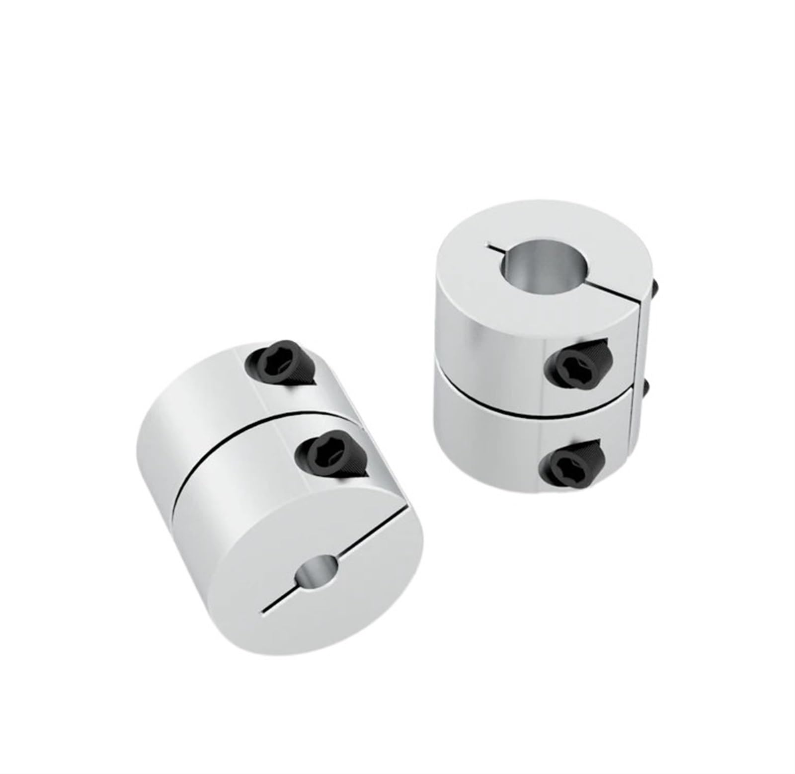 Rigid coupling,Stainless steel rigid coupling 1pcs D20L20 Rigid Coupling Shaft Rod Lead Screw Coupler Section CNC Stepper Motor Router Machine 3D Printer Accessories(3mm to 8mm)