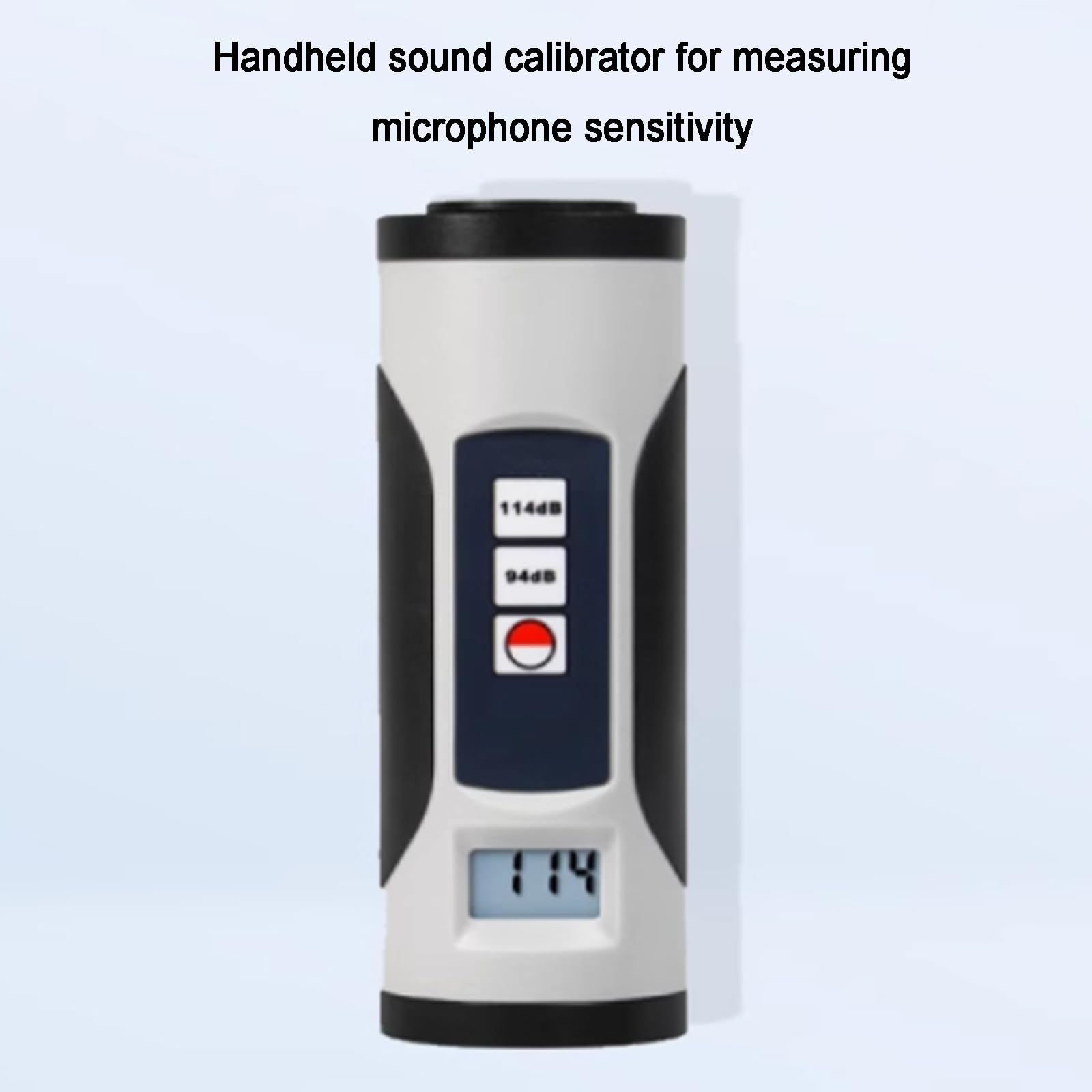 Calibratore di livello sonoro digitale, livello di pressione acustica di 94 dB e 114 dB per microfono da 1 pollici e 1/2 pollici, con schermo LCD, strumento decibel di rumore