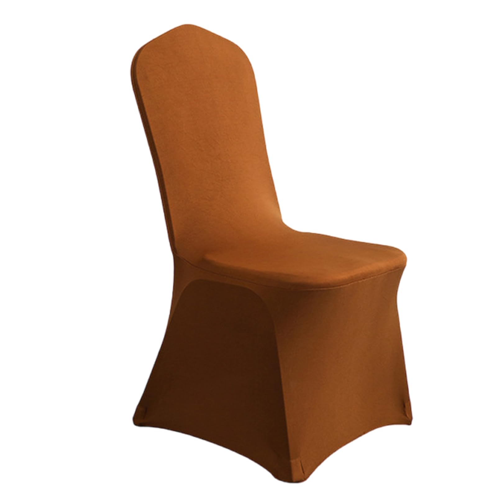 LUOZIQINX Banquet Chair Covers Wedding Party, Removable Washable Spandex Stretch Slipcovers, Protective Chair Cover for Wedding, Party And Banquet,light brown,20pcs