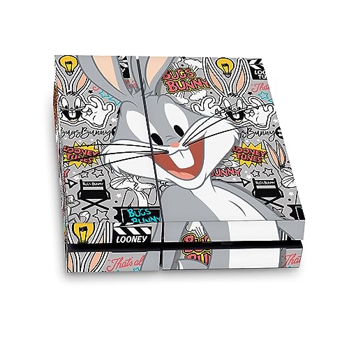 Peau autocollante PS4 en vinyle Bugs Bunny habillage graphique pour PlayStation 4