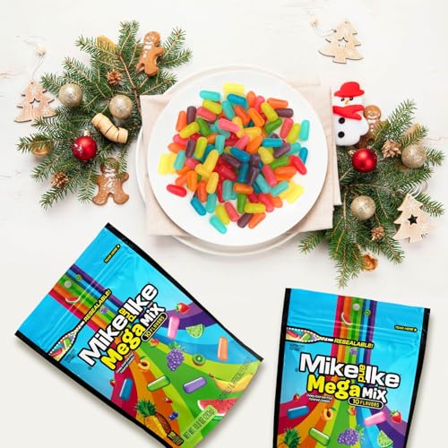 Dulces Mike and Ike Mega Mix, 2 cajas de 10 oz miniatura 7