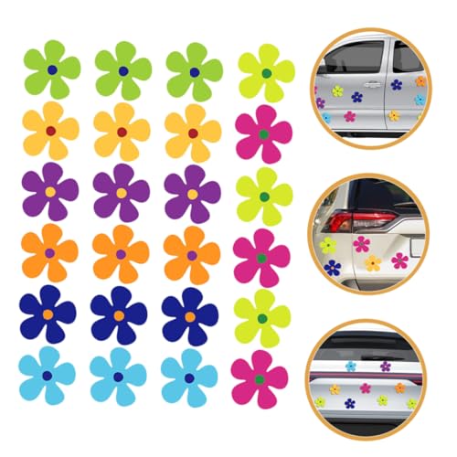 Imanes de flores decorativos para pizarras de oficina y proyectos DIY creativos 4