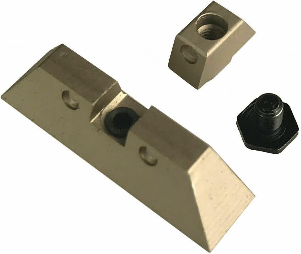MYFS, Premium Build, Aluminum Front and Rear Sight 6.5 mm Compatible with Glock 17 19 22 23 24 26 27 31 34 35, Multi-Colors