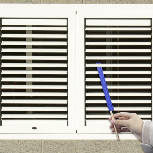 Image of 22 PCS Microfiber Detail Duster Sticks, Mini Duster Crevice Cleaning Tool for Car Air Vents, Blinds, Fans, Windows, Small Spaces, Gap Dust Cleaner