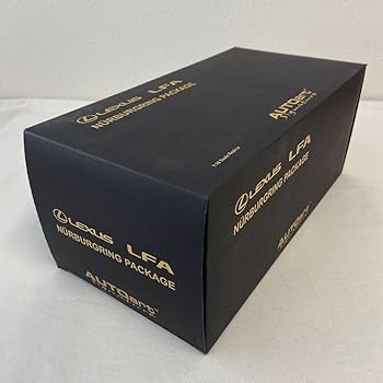 Amazon | AUTOart 1/18 LEXUS LFA Nurburgring Package Matt Black
