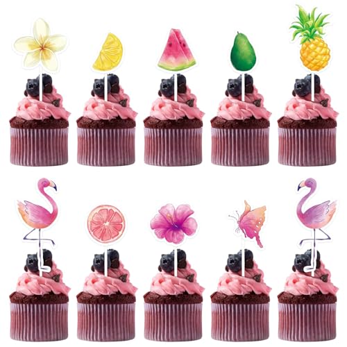 WERNNSAI Pirate Cupcake Toppers & Cake Decorations