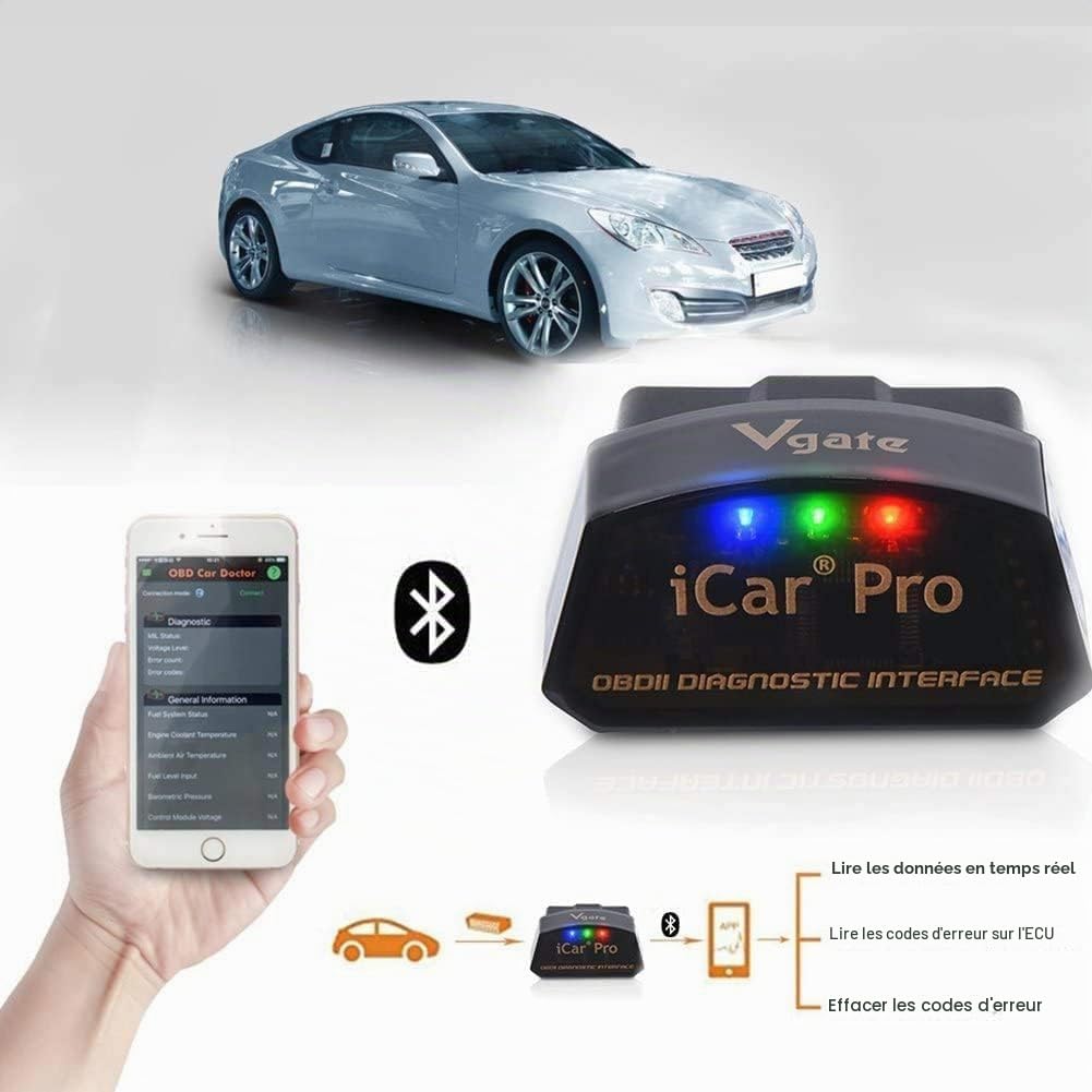 Vgate ble 4.0 for iOS iPhone iPad/Android Outil de Diagnostic Automobile