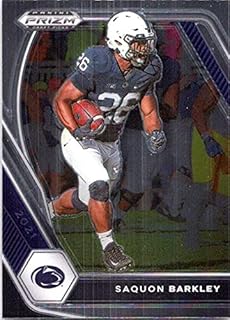 2021 Panini Prizm Draft Picks #88 Saquon Barkley Penn State Nittany Lions NFL Football Card NM-MT