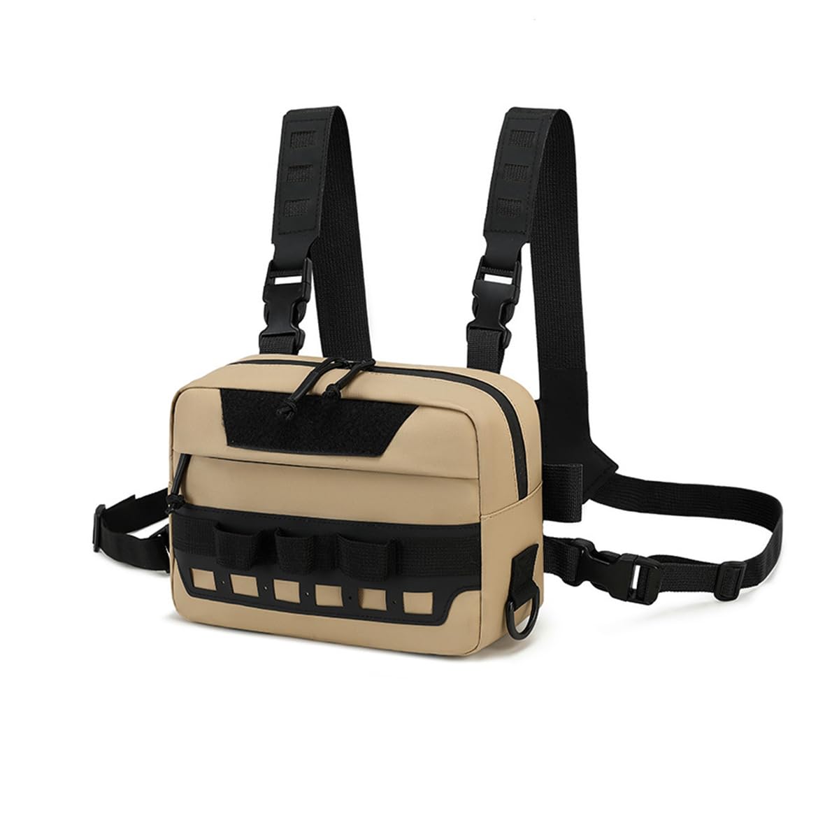 Generic Chest Bag for Men and Women Waterproof Tactical Vest Pack with Adjustable Straps and Multi Pocket Design for Running Cycling Hiking Daily Travel Offering Reliable Carry in Active-image-48