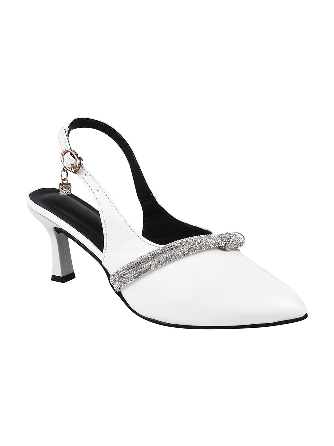 TRYME Glittery & Shimmery Bellies Stiletto Heel Pump Shoes for Party and Formal Occasions for Girls & Women (B0CWLKVDXX) Amazon Price History, Amazon Price Tracker