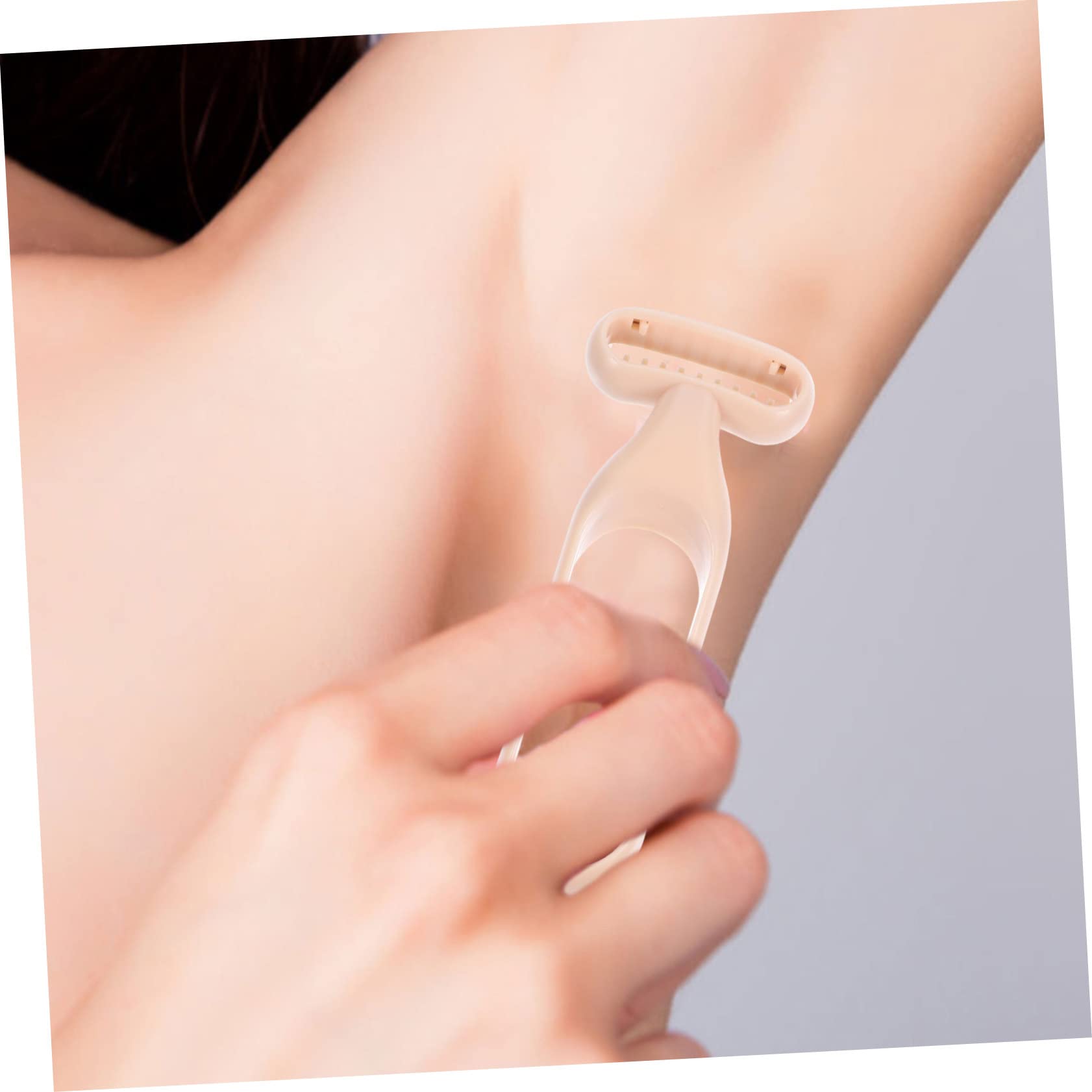5 Piezas Recortadora de Corporal para Mujer Afeitadora Portátil de Axilas y Piernas Diseño Ergonómico para y Seguro para Uso Diario
