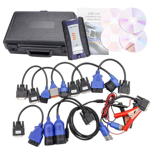 124032 Diagnostic Scanner Tool Replace Nexiq USB Link 2 for Heavy Duty Diesel Universal Truck...