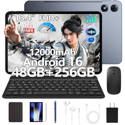 ✨超大画面13.36型✨タブレット Android16 LTE対応 120Hz Amazon.co.jp: 【Android16 13インチ タブレット】P13 Pro 13.4インチ