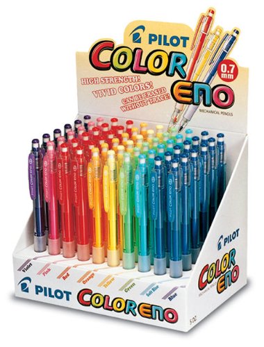 PORTAMINAS PILOT ENO 0,7 MM -EXPOSITOR DE 60 UNIDADES
