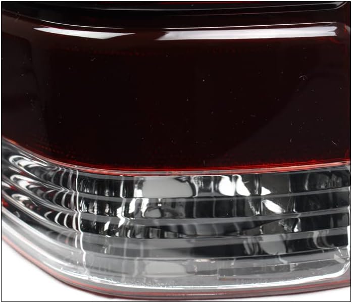 Tail Brake Lights Rear Lamps Red/Smoke Compatible with 2001-2007 Ford Escape XLS XLT