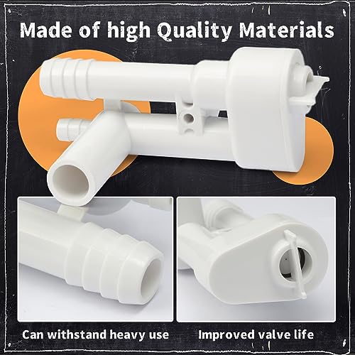 Image of 385230335 Vacuum Breaker Kit Replacement for Dometic Sealand VacuFlush Traveler RV Toilets with Spray
