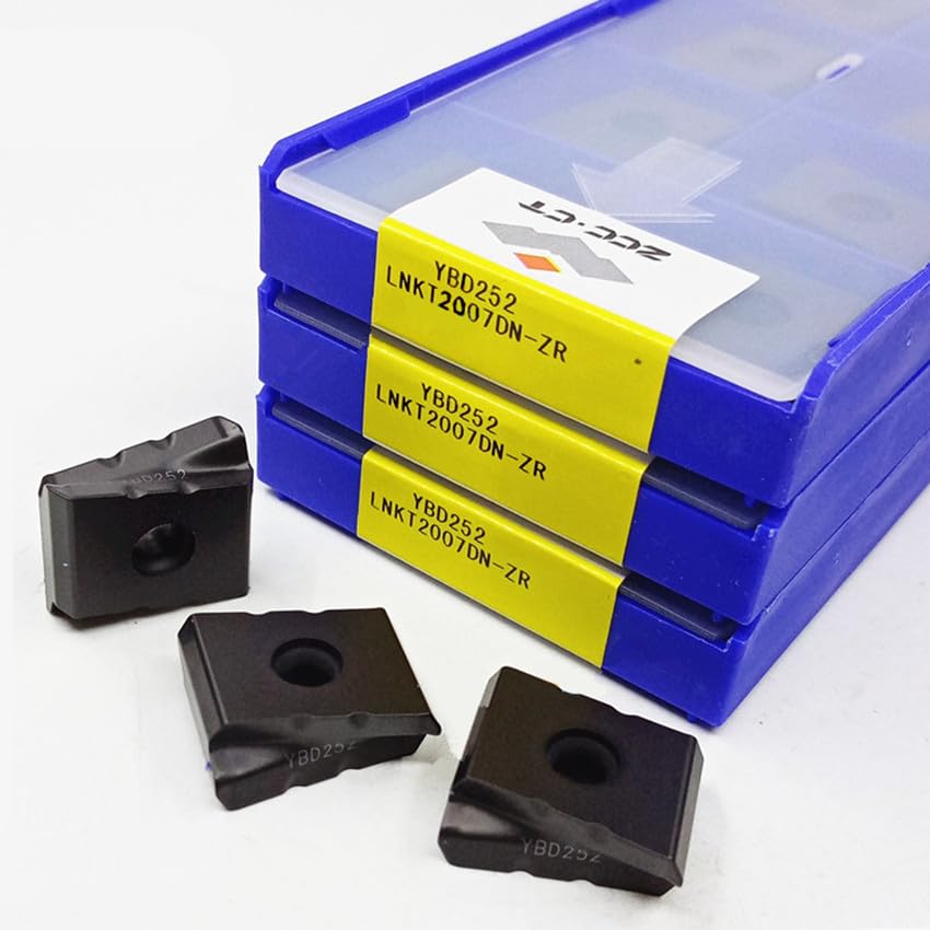 Tool Part for LNKT2007DN-ZR YBM351/LNKT2007DN-ZR YBM253/LNKT2007DN-ZR YBG302/LNKT2007DN-ZR YBD252 CNC Inserts 10pcs/Box - (Angle: LNKT2007DN-ZR YBM351 / Shank Diameter: 10pcs (1 Box))