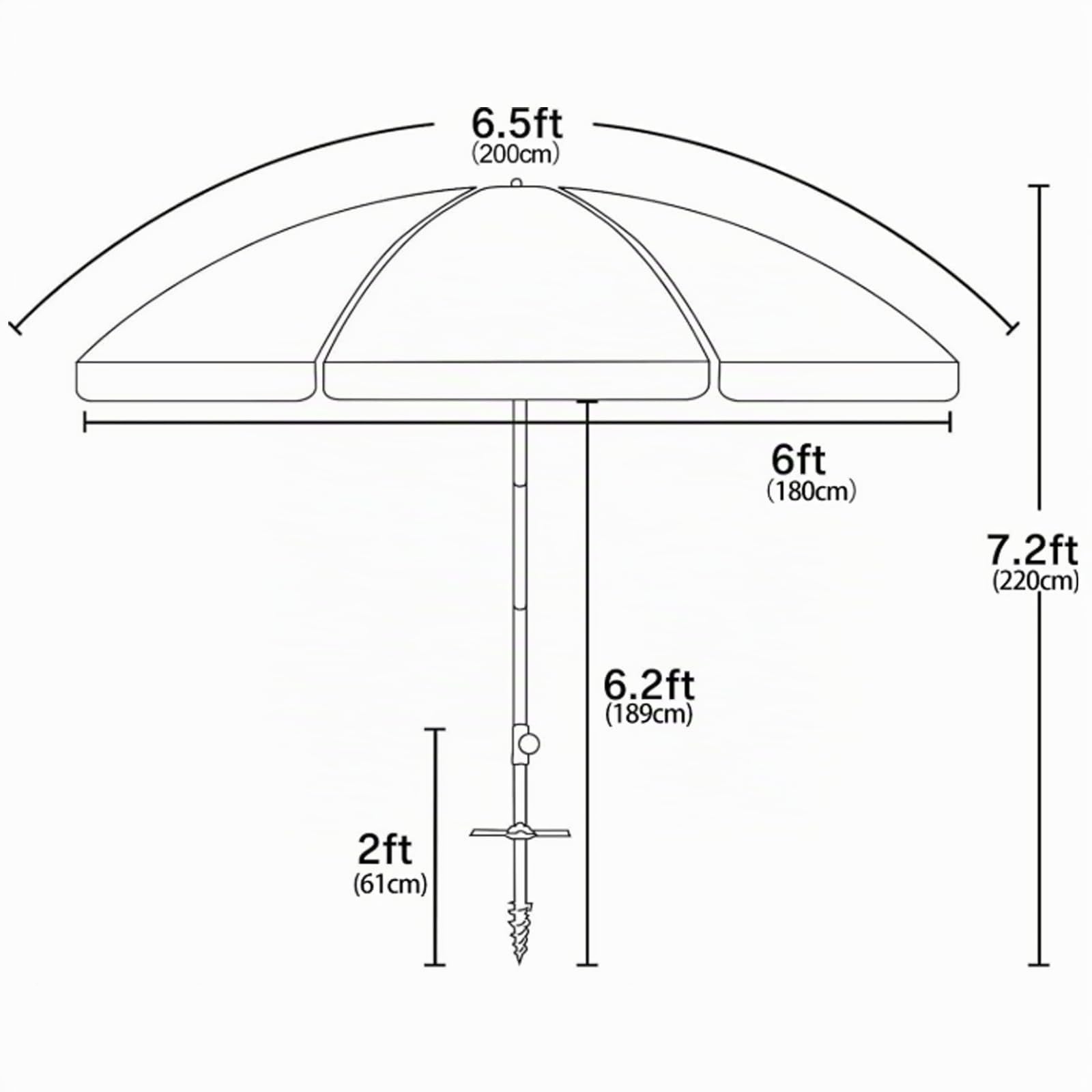 Ombrellone da Esterno Pieghevole Portatile Protezione UPF 50+ Pulsante Inclinazione Telaio in Metallo Valigia for Patio Giardino Spiaggia Piscina Cortile Blu(Sky Blue)