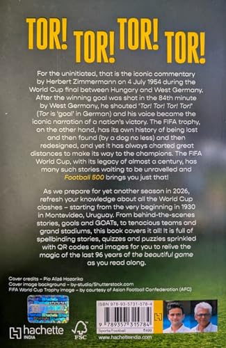 Image of Football 500: The Ultimate Quiz, Trivia and History Book ― Covering Every FIFA World Cup from 1930 till 2026