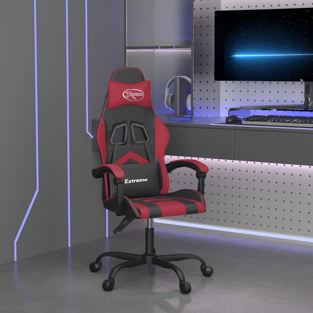 Chaise de jeu pour joueur et gamer réglable en hauteur PC