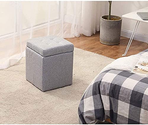 Tabouret de rangement pour optimiser le salon et ranger les chaussures