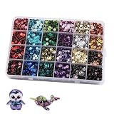 Paillettes 5mm 24 Couleurs, Sequins Ronds Loisirs Créatifs Couture Broderie...