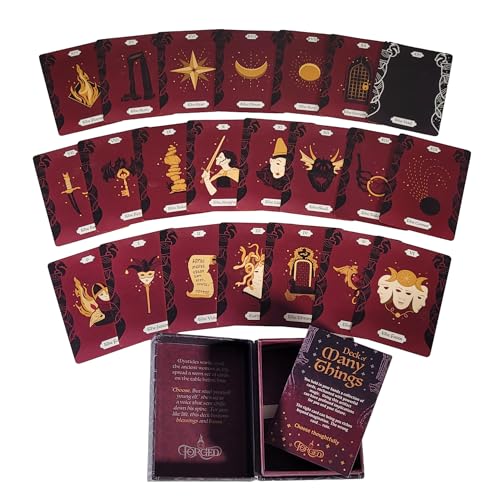 Forged Dice Co. Deck of Many Things - Premium RPG Playing Cards with Unique Art Illustrations - Compatible with Dungeons and Dragons Board Game, D&D 5e, DND Accessories - Image 2