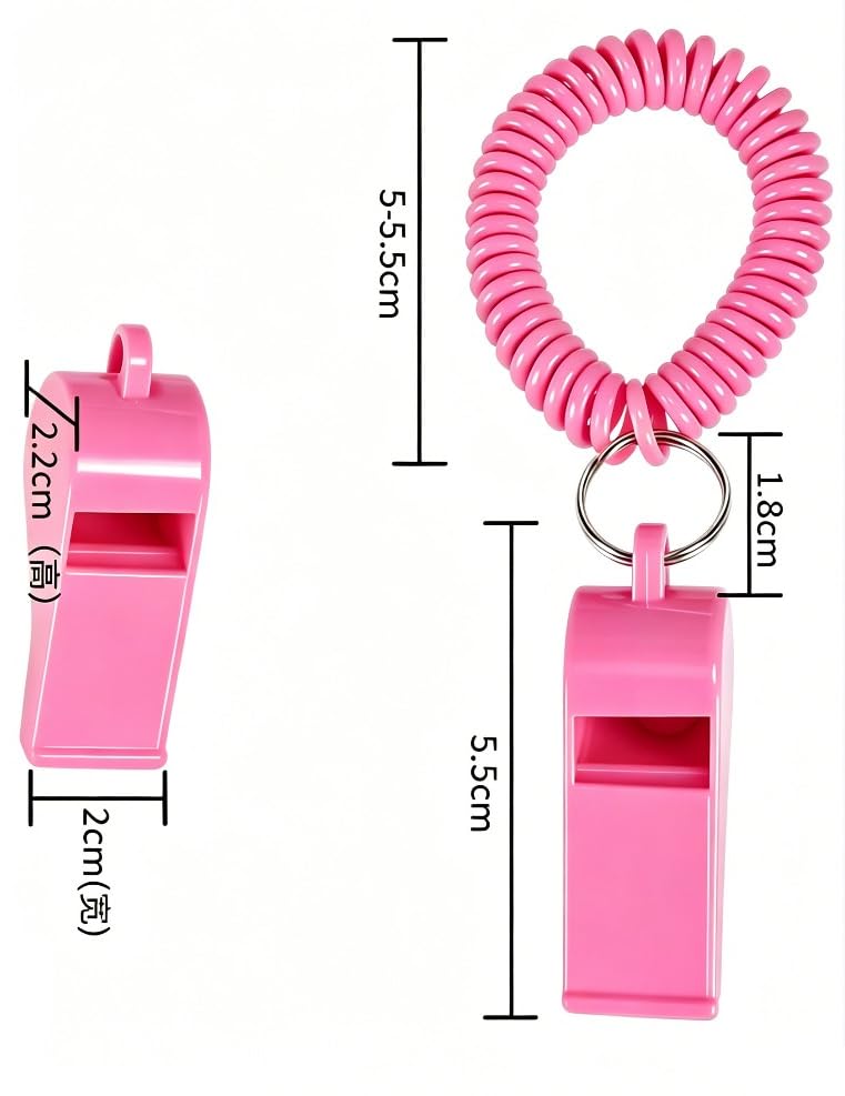Silbato deportivo con correa ajustable para muñeca miniatura 2