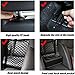DYKESON Dog Car Net Barrier Pet Barrier with Auto Safety Mesh Organizer Baby Stretchable Storage Bag Universal for Cars, SUVs -Easy Install, Car Divider for Driving Safely with Children & Pets